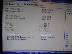 AM2NF3-VSTA Bios Hardware Monitoring