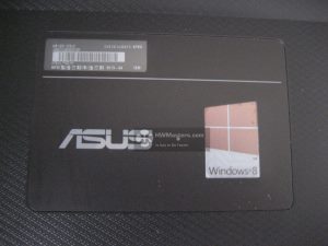 ASUS X75VC Back